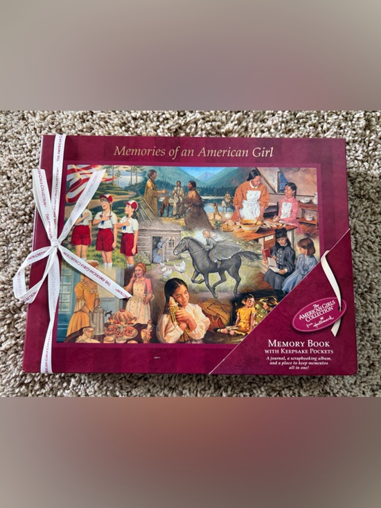 The American Girls Collection Other - Memories of an American Girl Memory Book - Burgundy Cover